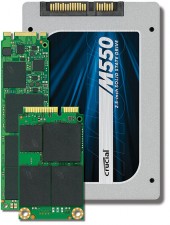 Test Crucial M550 (M.2 2280)
