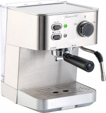 Test Espressomaschinen - Cucina di Modena Edelstahl Siebträger-Espressomaschine ES-1050 