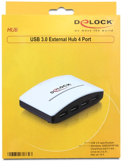 Delock Hub USB 3.0 61762 Test - 1