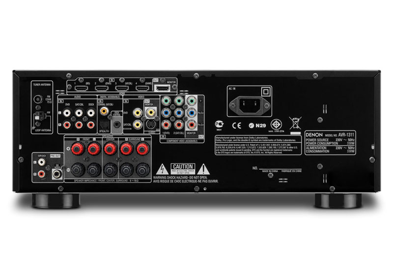 Denon AVR-1311  Test - 1