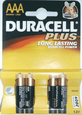 Test Duracell Plus (AAA)