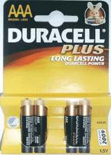 Duracell Plus (AAA) im Test Test Duracell Plus (AAA)