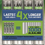 Test Batterien - Energizer Recharge Extreme 800 mAh 