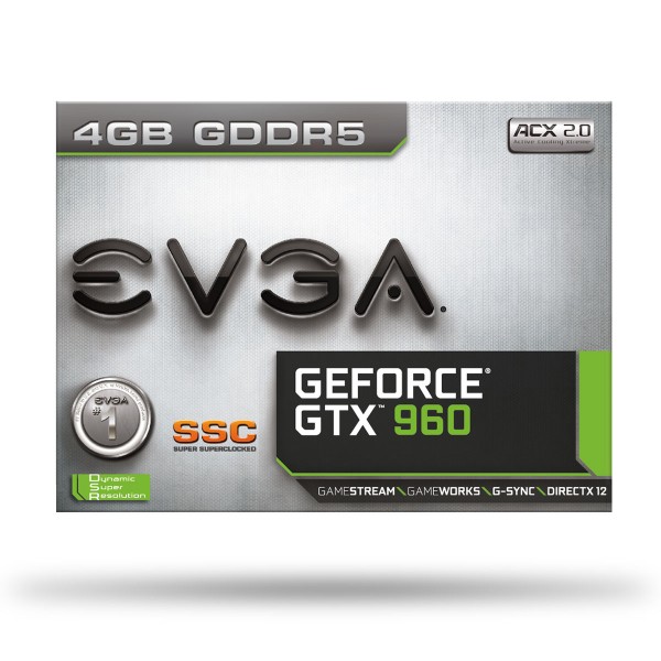 EVGA GTX 960 Super-SC ACX 2.0+ 4 GB Test - 2