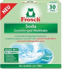 Test Geschirrreiniger-Tabs - Frosch Soda Geschirrspül-Multitabs 