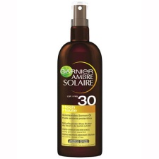 Test Garnier Ambre Solaire Sonnenöl Tiefbraun LSF 30