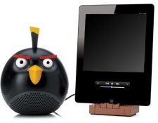 Test Gear4 Angry Birds Dock Black Bird