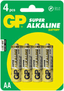 Test GP Super Alkaline Battery (AA)