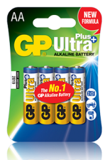 Test Einweg-Batterien - GP Ultra Alkaline Plus 