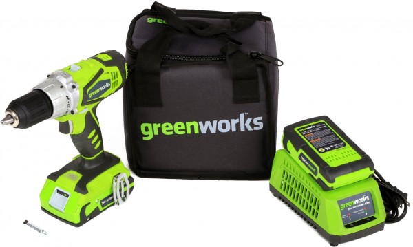 Greenworks Compact Drill Test - 1