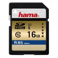 Test Hama SDHC 16GB Class 10 UHS-I  85MB/s