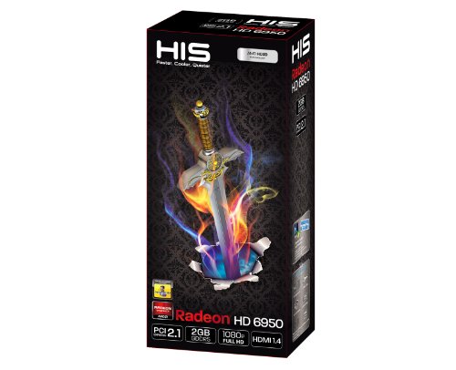 HIS 6950 Fan 1 GB GDDR5 Test - 2