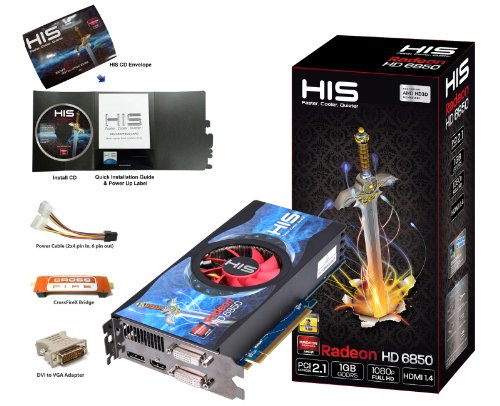 HIS Radeon HD 6850 IceQ X Turbo H685QN1GD Test - 0