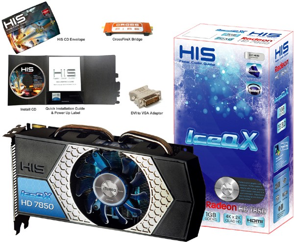 HIS Radeon HD 7850 Iceq X 1GB GDDR5 Test - 0