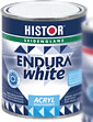Test Lackfarben - Histor Endura white Acryl Seidenglanz-Lack 