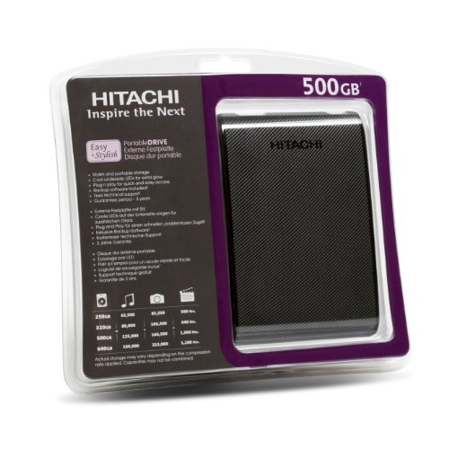 Hitachi Portable Drive 500GB Test - 1