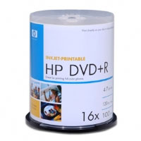 Test DVD+R - HP Inkjet-printable DVD+R 16x 