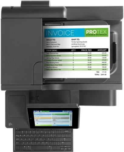 HP Officejet Enterprise MFP X585z Test - 0