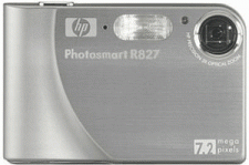 Test Digitalkameras mit 7 Megapixel - HP Photosmart R827 