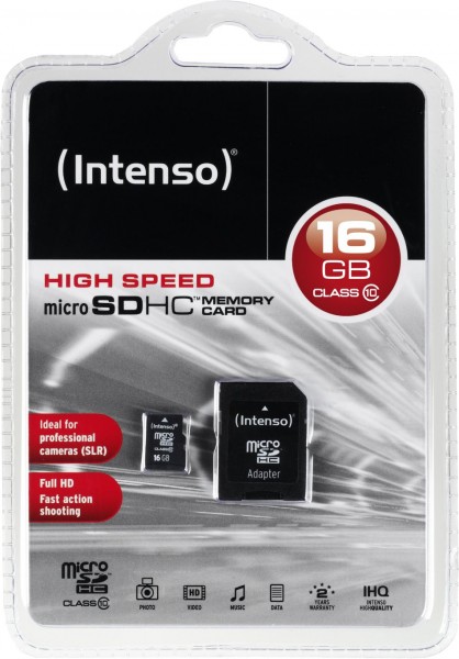 Intenso 16 GB Class 10 Micro-SDHC Test - 1