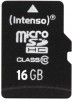 Intenso 16 GB Class 10 Micro-SDHC - 