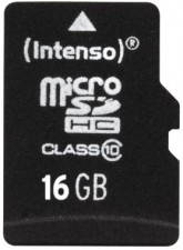 Test Intenso 16 GB Class 10 Micro-SDHC