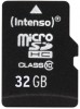 Intenso 32 GB Class 10 Micro-SDHC - 