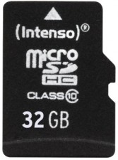 Test Intenso 32 GB Class 10 Micro-SDHC