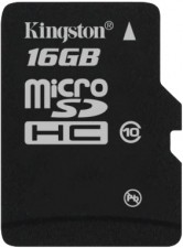Test Kingston 16 GB Class 10 Micro-SDHC