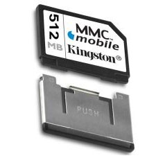 Test Multi Media Card (MMC) - Kingston MMC-Mobil 