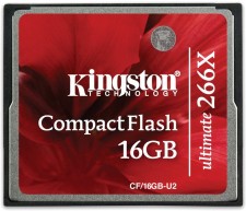 Test Kingston Ultimate CF 266x 45MB/s