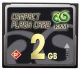 Test K&P Electronic Compact Flash Card 2GB
