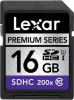 Lexar 16GB Premium 200x Klasse 10 UHS-I SDHC - 