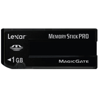 Test Memory Stick - Lexar Memory Stick Pro 