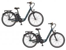Test Fahrräder - Prophete E-Bike Alu-City GENIESSER e8.6 inkl. 2. Akku & Seitenpacktasche 