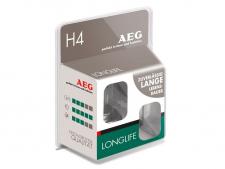 Test Autobeleuchtung - AEG Glühlampe Longlife H4, 60/55 W, 2er Set 