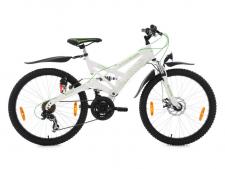 Test Fahrräder - KS Cycling Jugendfahrrad Mountainbike ATB Fully 24 Zoll 4Masters 