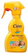 Test Lidl Cien Sun Sonnenspray für Kinder