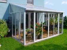 Test PALRAM Wintergarten Veranda San Remo weiss