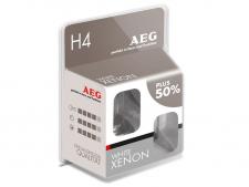 Test Autobeleuchtung - AEG Glühlampe Weiß Xenon H4, 60/55 W, 2-er Set 