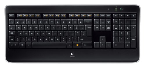 Logitech Wireless Illuminated Keyboard K800 Test - 0