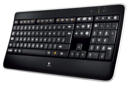Logitech Wireless Illuminated Keyboard K800 Test - 1