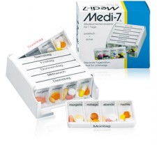 Test Medikamentendosierer - Medi-7 Medikamentendosierer für 7 Tage 