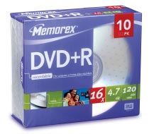 Test Memorex  4,7GB 16x