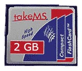 Test Memorysolution Take MS Compact Flash Card 2 GB Hyper Speed