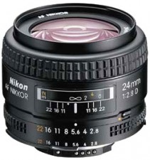 Test Nikon AF Nikkor 2,8/24 mm D