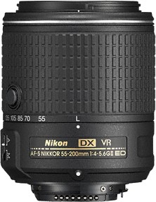 Nikon AF-S DX Nikkor 4,0-5,6/55-200 mm G ED VR II Test - 0