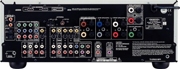 Onkyo TX-SR605 Test - 1