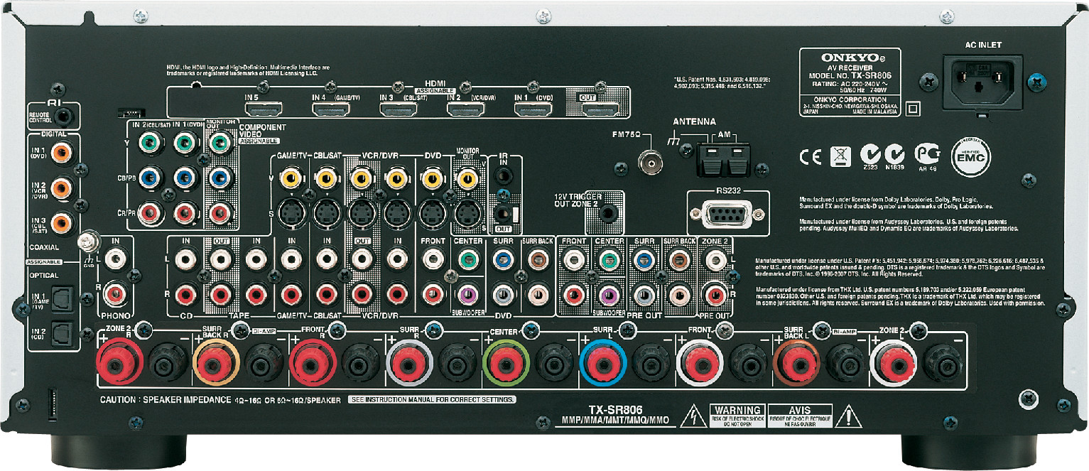 Onkyo TX-SR806 Test - 0