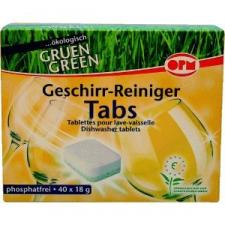 Test OPM Grün Geschirr-Reiniger-Tabs